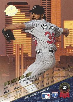Rick Aguilera  baseball card collectible - Main Image 2