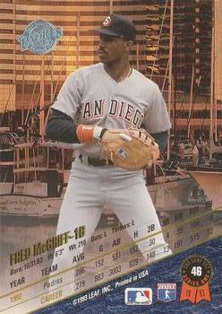 Fred McGriff  baseball card collectible - Main Image 2