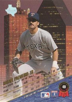 Rafael Palmeiro  baseball card collectible - Main Image 2