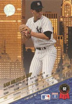 Sam Militello  baseball card collectible - Main Image 2