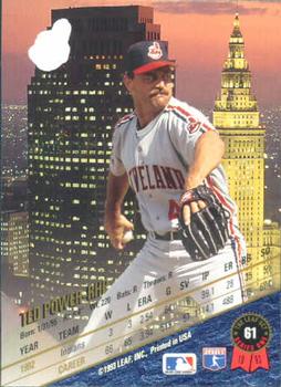 Ted Power  baseball card collectible - Main Image 2