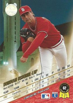 Donovan Osborne  baseball card collectible - Main Image 2