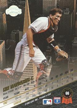 Kirt Manwaring  baseball card collectible - Main Image 2