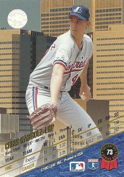 Chris Nabholz  baseball card collectible - Main Image 2