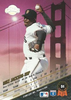 Mike Jackson  baseball card collectible - Main Image 2