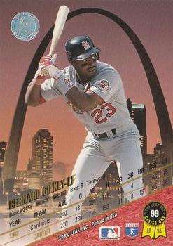 Bernard Gilkey  baseball card collectible - Main Image 2