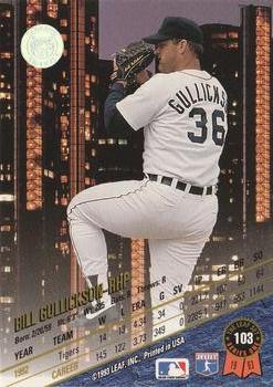 Bill Gullickson  baseball card collectible - Main Image 2