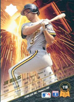 Jay Bell  baseball card collectible - Main Image 2