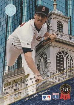 Greg Harris  baseball card collectible - Main Image 2