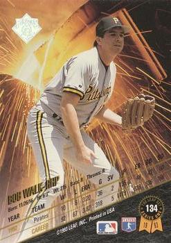 Bob Walk  baseball card collectible - Main Image 2