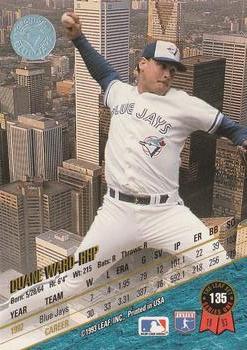 Duane Ward  baseball card collectible - Main Image 2