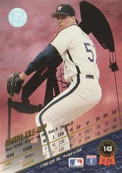 Darryl Kile  baseball card collectible - Main Image 2