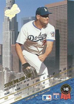 Steve Wilson  baseball card collectible - Main Image 2