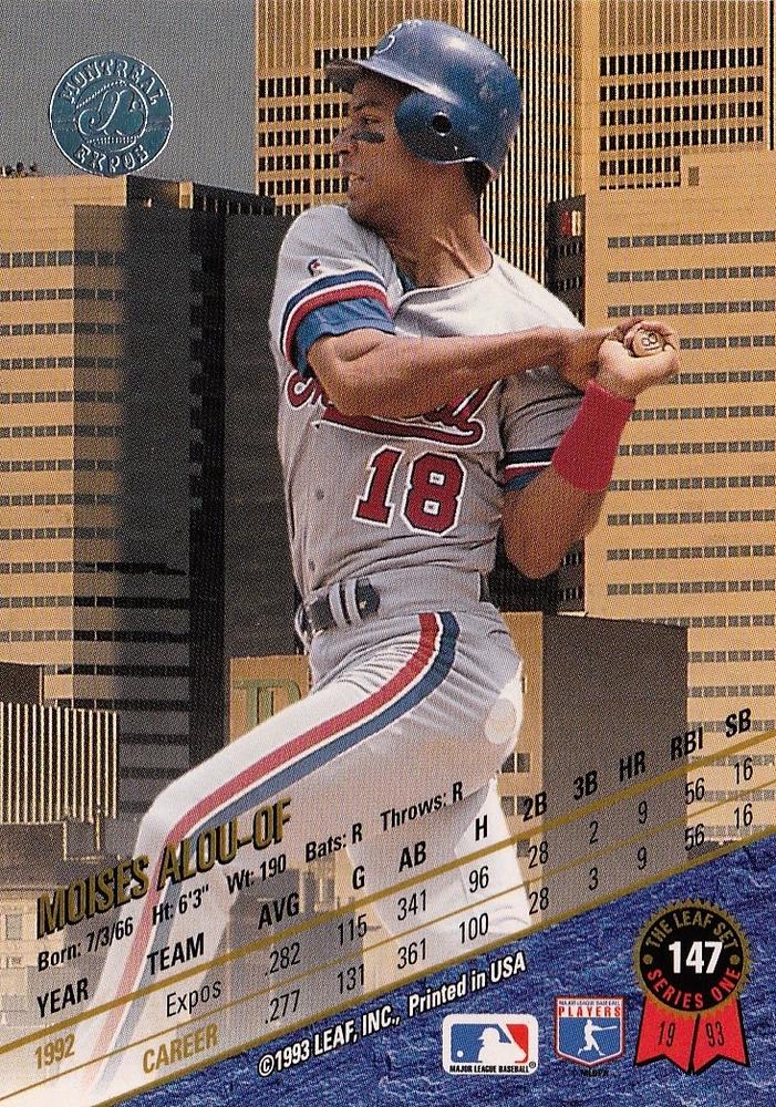 Moises Alou  baseball card collectible - Main Image 2