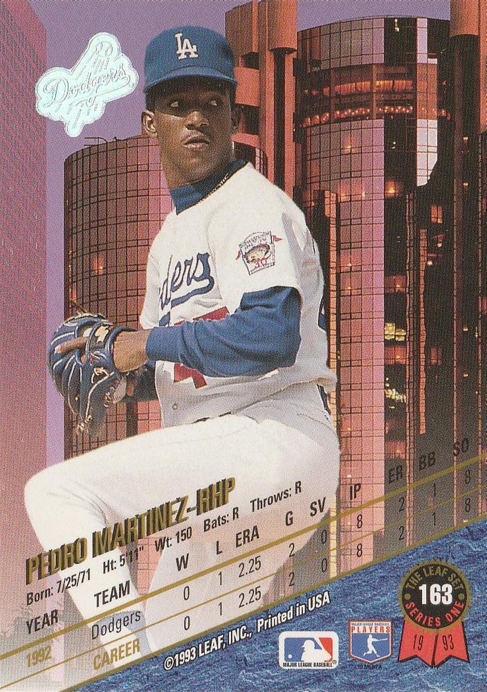 Pedro Martinez  baseball card collectible - Main Image 2