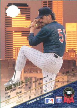 Carl Willis  baseball card collectible - Main Image 2