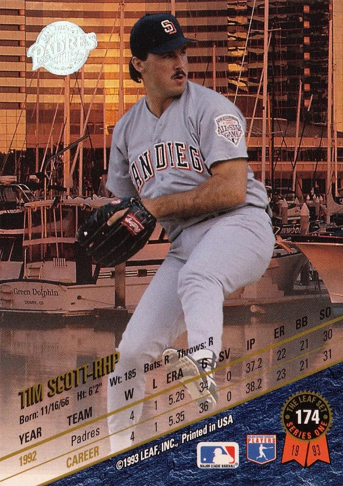 Tim Scott  baseball card collectible - Main Image 2
