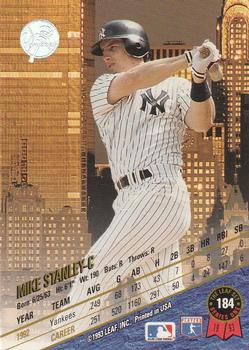Mike Stanley  baseball card collectible - Main Image 2