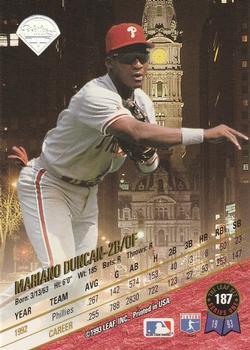 Mariano Duncan  baseball card collectible - Main Image 2