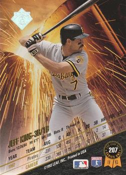 Jeff King  baseball card collectible - Main Image 2