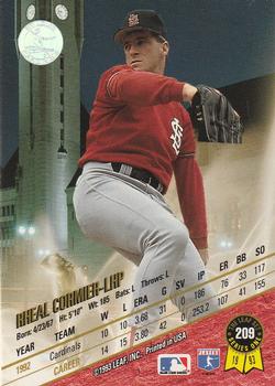 Rheal Cormier  baseball card collectible - Main Image 2