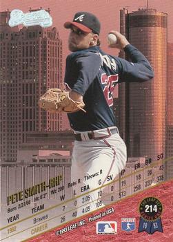 Pete Smith  baseball card collectible - Main Image 2