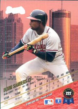 Deion Sanders  baseball card collectible - Main Image 2