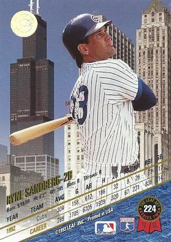 Ryne Sandberg  baseball card collectible - Main Image 2
