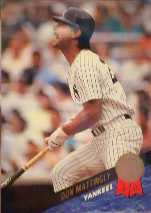 Don Mattingly  baseball card collectible - Main Image 3