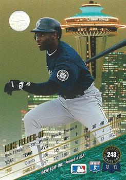 Mike Felder  baseball card collectible - Main Image 2