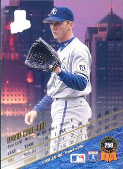 David Cone  baseball card collectible - Main Image 2