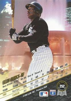 Ellis Burks  baseball card collectible - Main Image 2