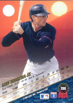 Gary DiSarcina  baseball card collectible - Main Image 2