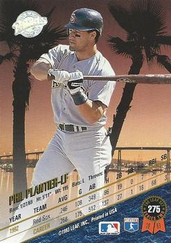 Phil Plantier  baseball card collectible - Main Image 2