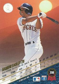 Damion Easley  baseball card collectible - Main Image 2
