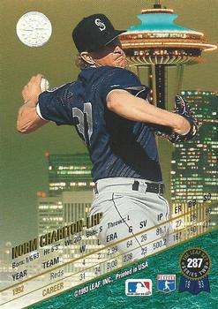 Norm Charlton  baseball card collectible - Main Image 2