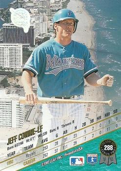 Jeff Conine  baseball card collectible - Main Image 2