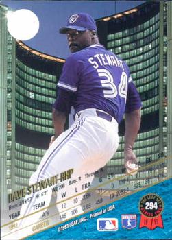 Dave Stewart  baseball card collectible - Main Image 2