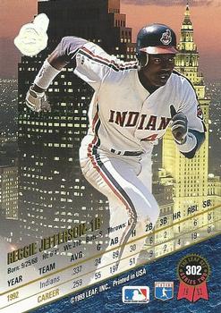 Reggie Jefferson  baseball card collectible - Main Image 2