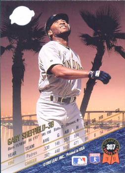 Gary Sheffield  baseball card collectible - Main Image 2