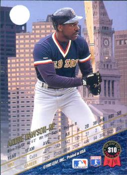 Andre Dawson  baseball card collectible - Main Image 2