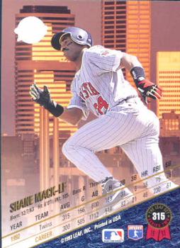Shane Mack  baseball card collectible - Main Image 2