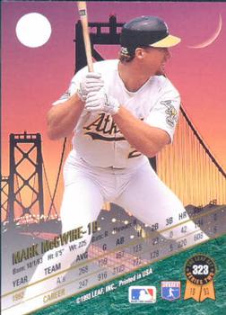 Mark McGwire  baseball card collectible - Main Image 2