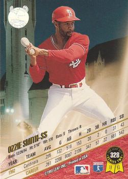 Ozzie Smith  baseball card collectible - Main Image 2