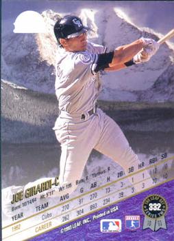 Joe Girardi  baseball card collectible - Main Image 2