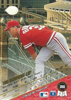 Tom Browning  baseball card collectible - Main Image 2