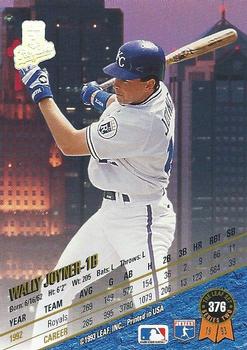 Wally Joyner  baseball card collectible - Main Image 2