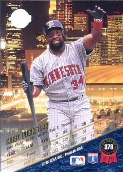 Kirby Puckett  baseball card collectible - Main Image 2
