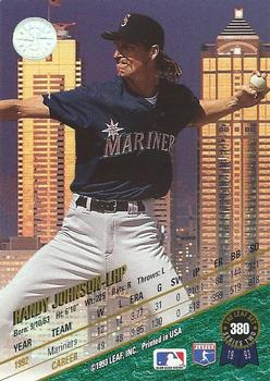 Randy Johnson  baseball card collectible - Main Image 2