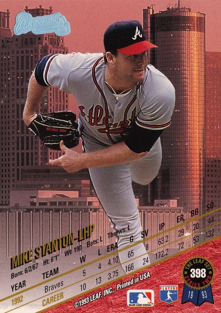Mike Stanton  baseball card collectible - Main Image 2